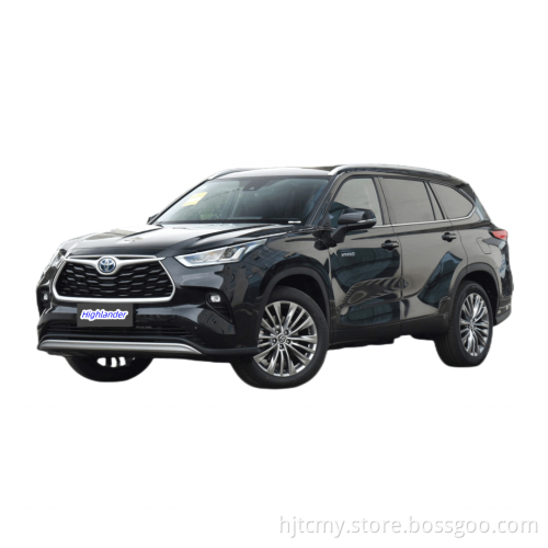 Nuovi veicoli Energy Toyota Hybrid Nuova auto Toyota Highlander 2022 2.5L 180 km/H AWD Auto di lusso Carro Electrico